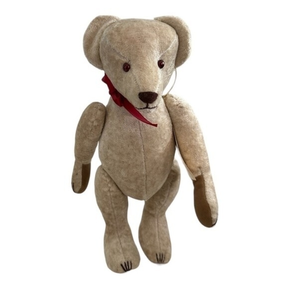 Rare Vintage Howie Foulke Bear 11” Plush Grey Velour Limited Edition Toy - Picture 4 of 12